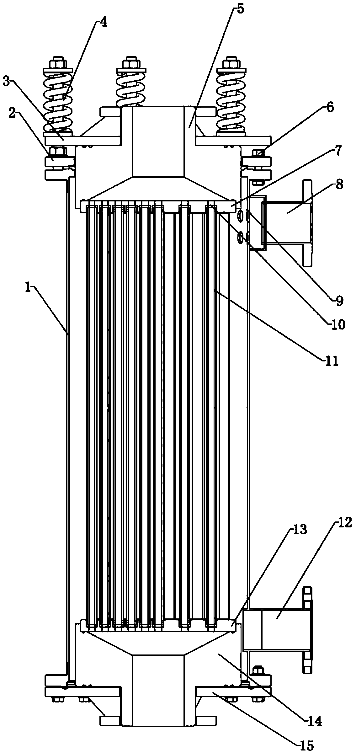 Silicon carbide ceramic heat exchanger