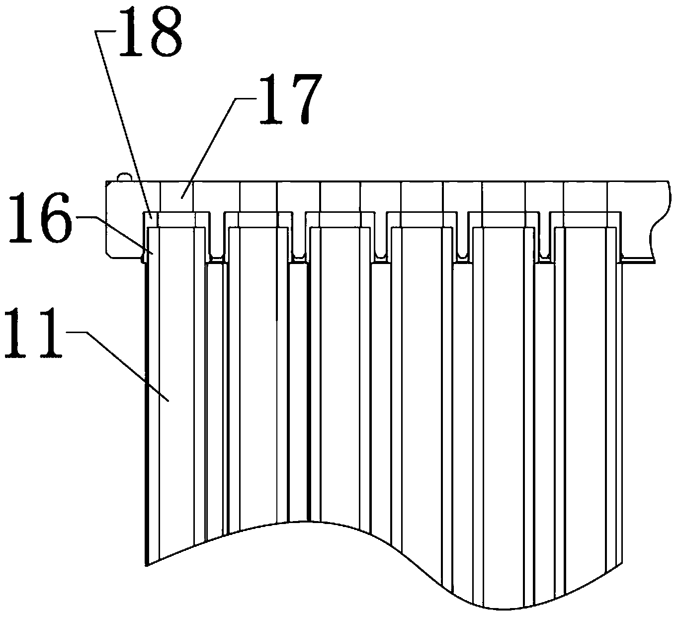 Silicon carbide ceramic heat exchanger