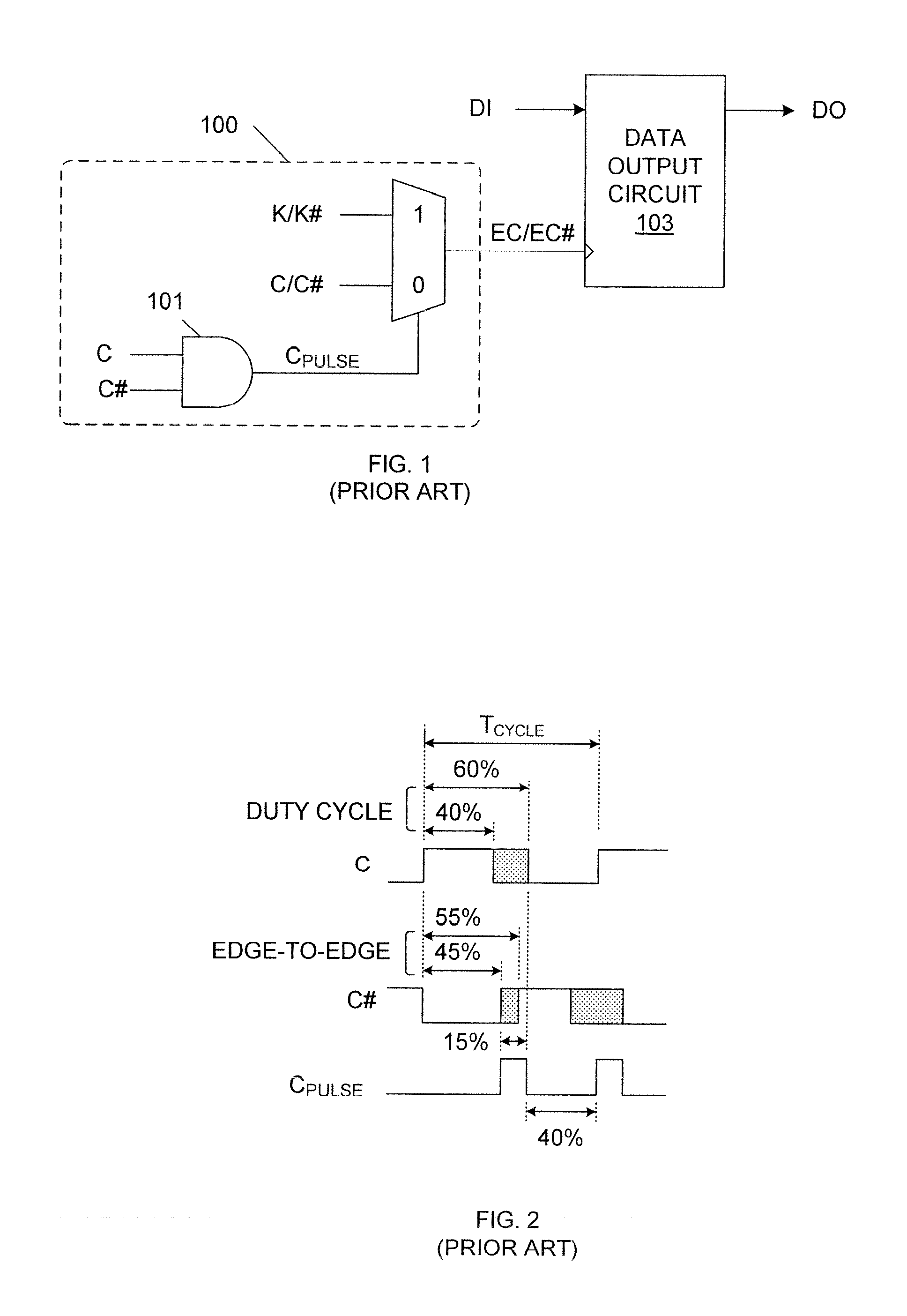 Data Output Clock Selection Circuit For Quad-Data Rate Interface