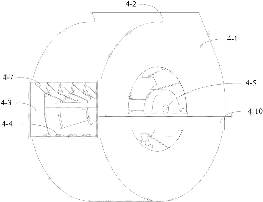 Caterpillar track type self-propelled fodder ramie combined harvester