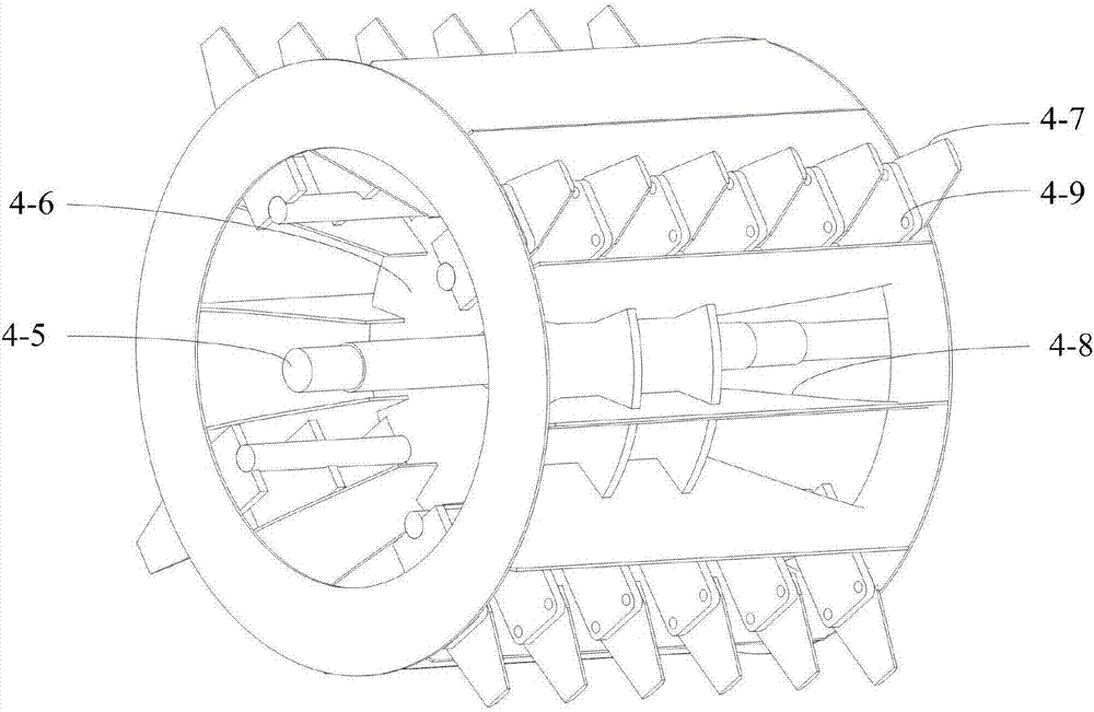 Caterpillar track type self-propelled fodder ramie combined harvester