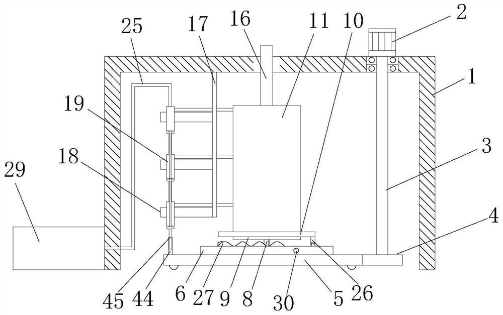 Anesthesiology disinfection device