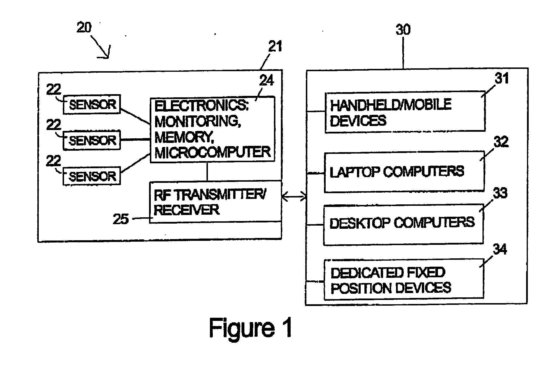 Wireless monitoring device