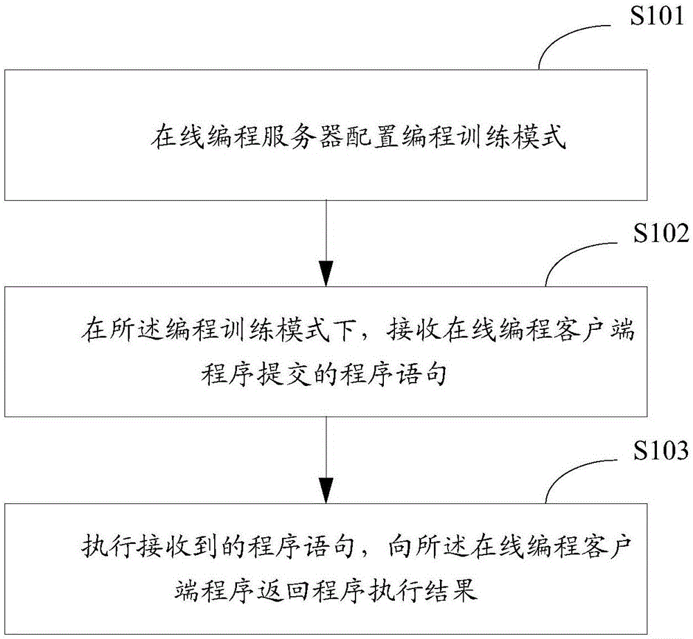 Online programming system implementation method and device