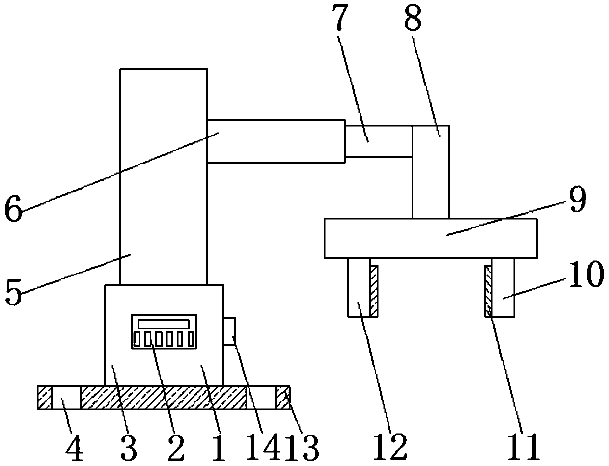 Grabbing and transferring manipulator for producing new energy batteries