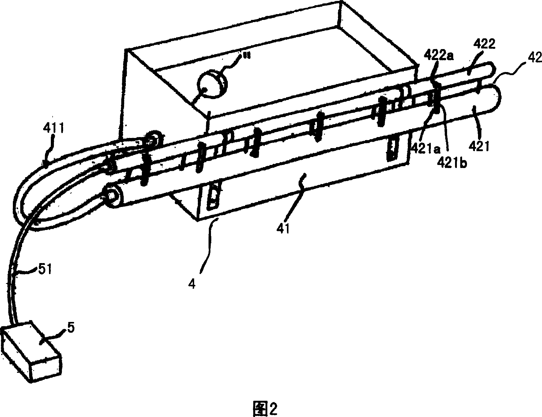 Water spray system of air conditioner