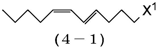 1-haloalkadiene and process for preparing same and process for preparing (9e,11z)-9,11-hexadecadienyl acetate