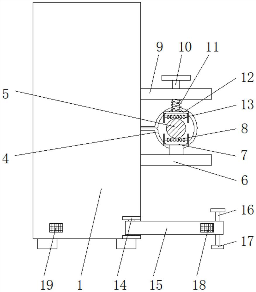 Deformed steel bar heat treatment device