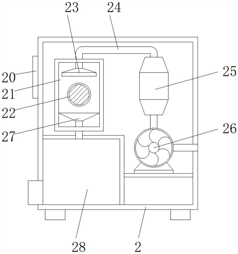 Deformed steel bar heat treatment device