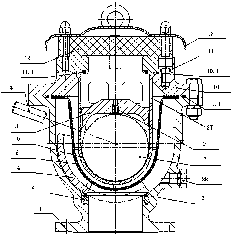 Monitoring type integrated air valve