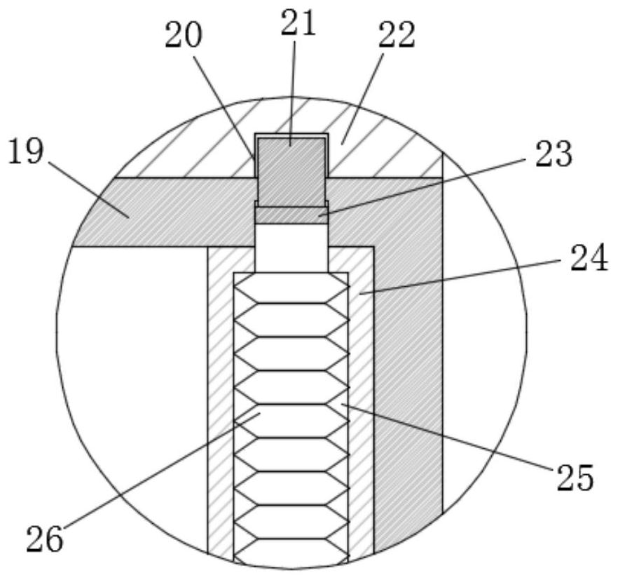 Explosion-proof structure of medium-voltage power distribution cabinet door plate