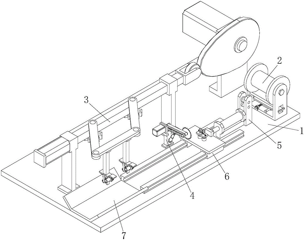 Copper wire cut-off device