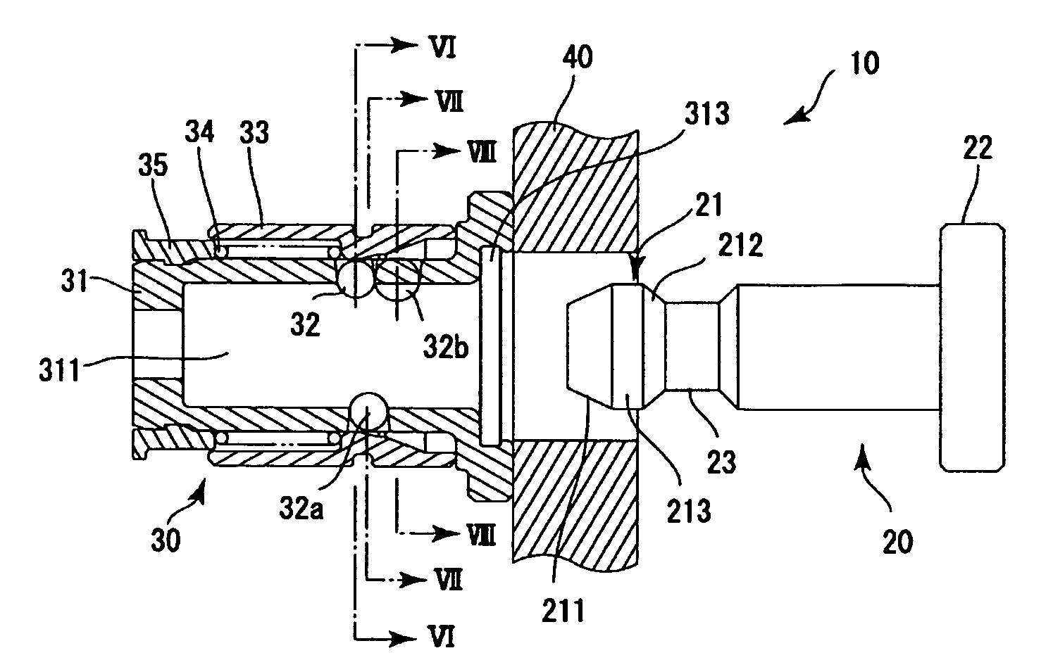 Plug-socket assembly