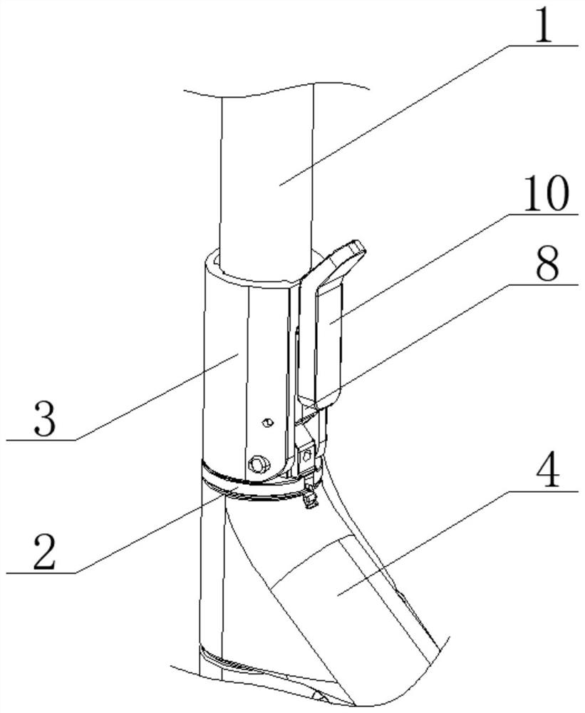 Folding mechanism and scooter