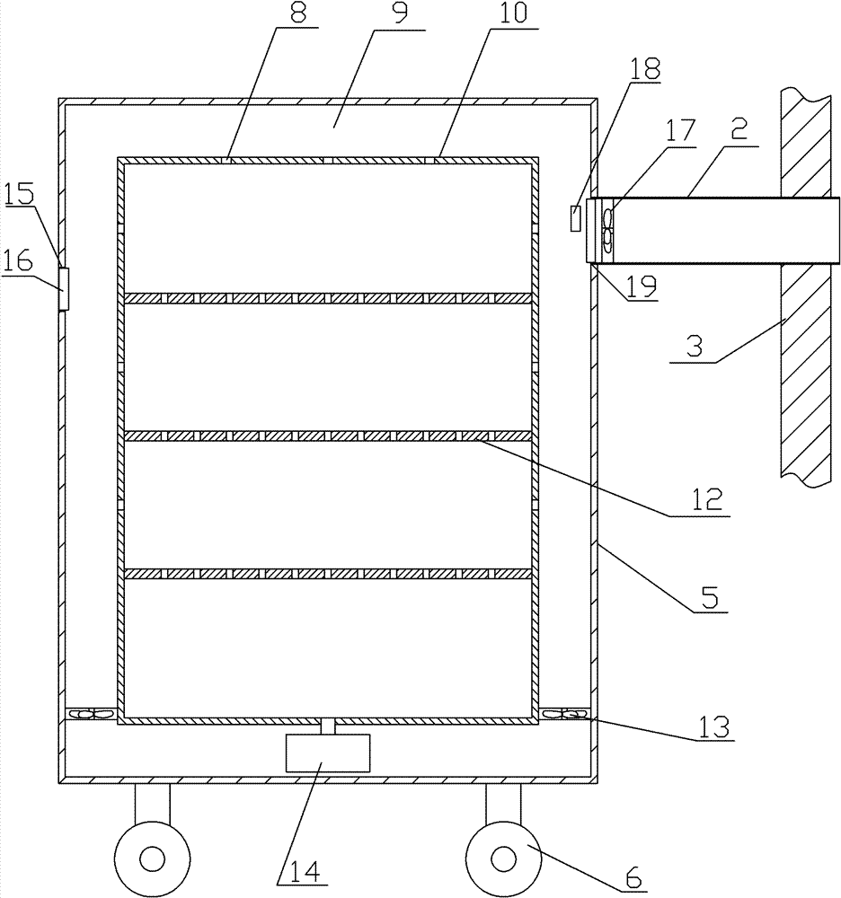 Small seed deinsectization fumigating device