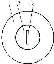 Mechanical asynchronous interlocking additional marble-free burglar-proof lock