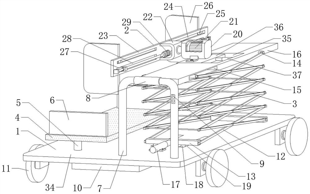 Automatic book storage device for library