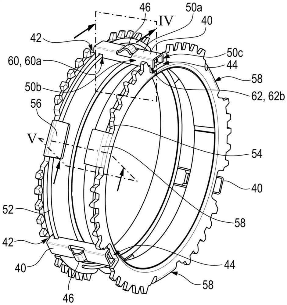 Synchronization unit for shift transmission