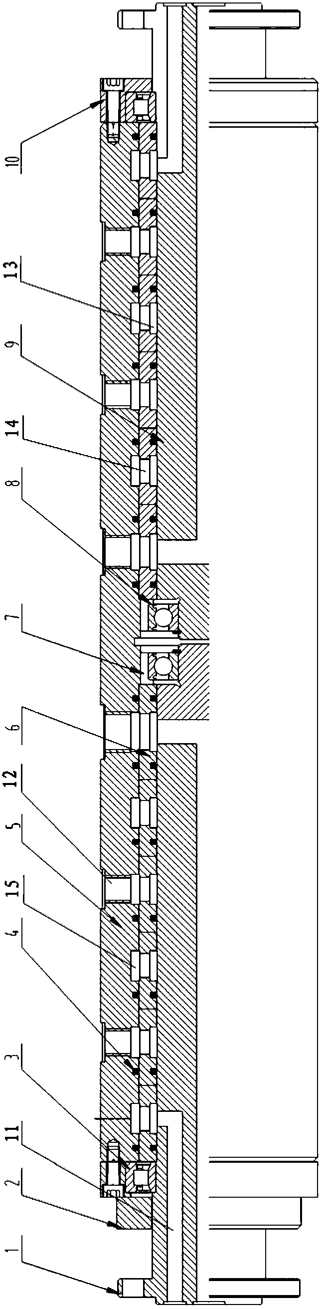 Multichannel rotary connector