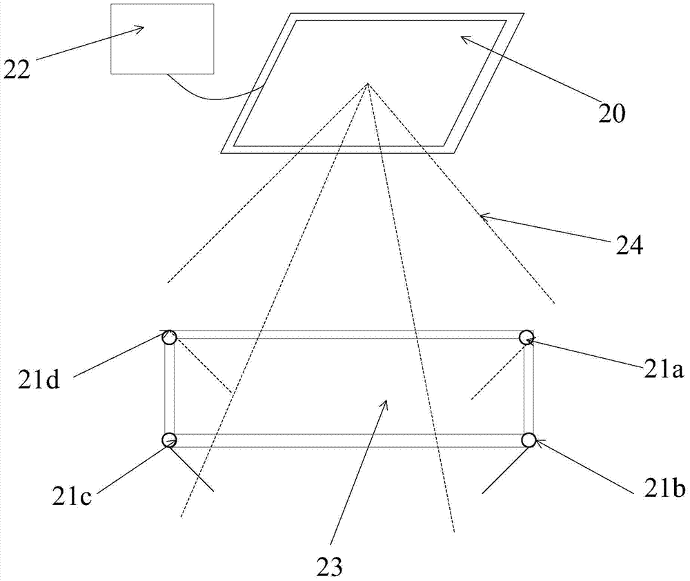 Calibration system for material pick-up area of ​​cutting machine, pick-up system and calibration method thereof