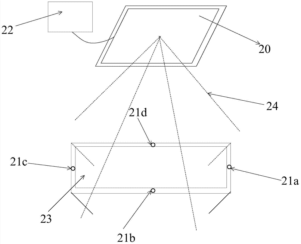 Calibration system for material pick-up area of ​​cutting machine, pick-up system and calibration method thereof