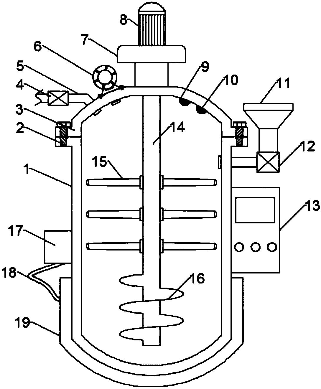 Intelligent chemical mixing tank