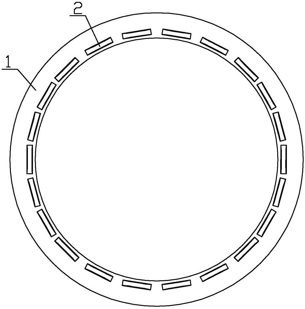 Nail board provided with nail pushing grooves in hybridized distribution for foreskin shaping and incising stitching instrument