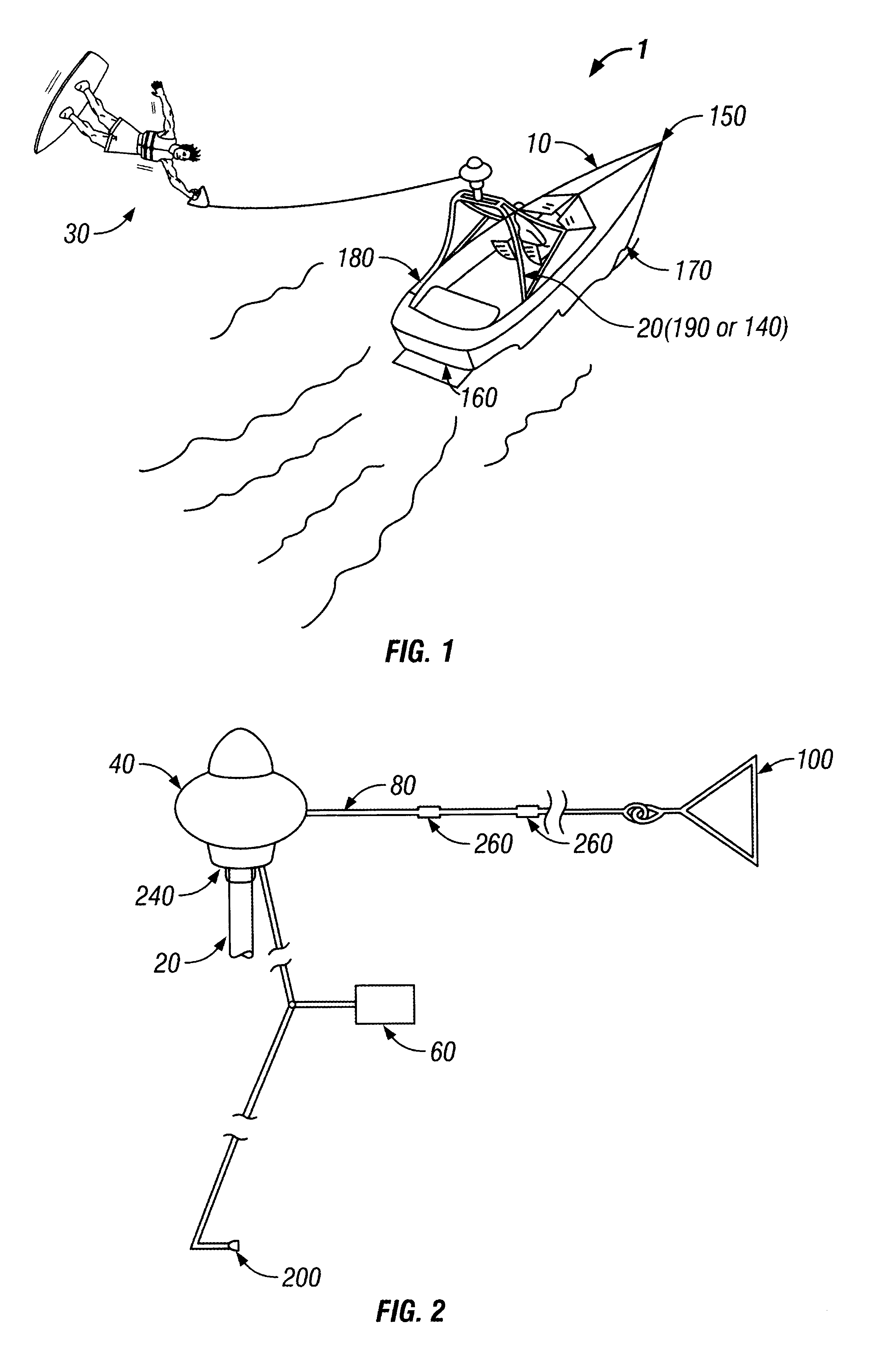 Towrope retriever for watercraft