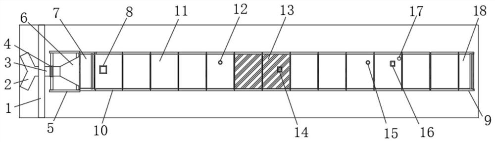 Detachable air filter performance testing platform