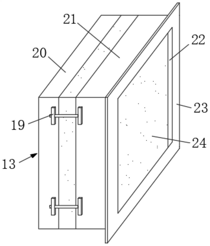 Detachable air filter performance testing platform