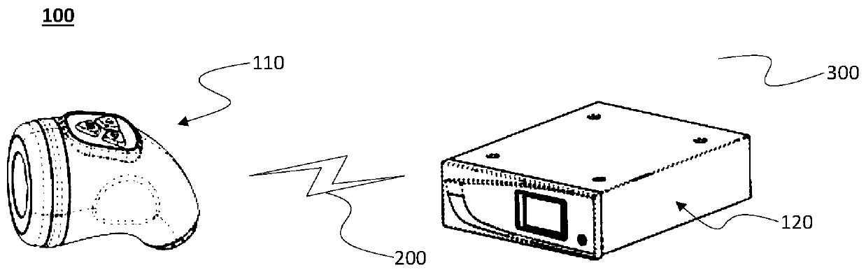 Wireless medical imaging device, system and method