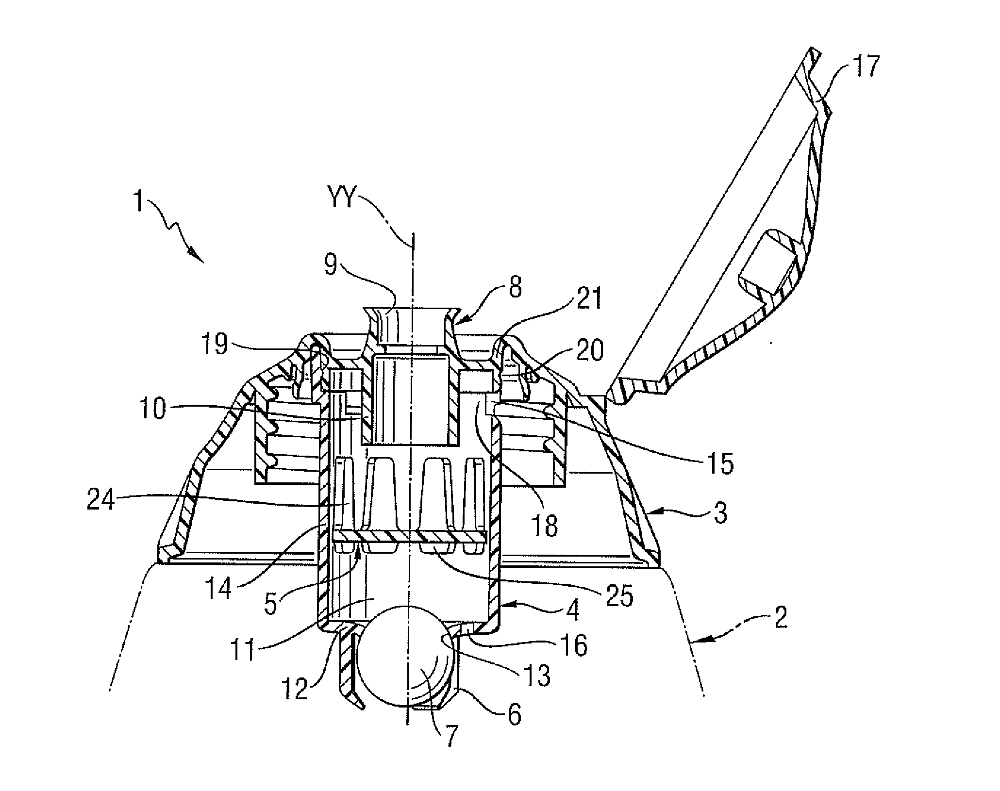 Liquid dosing apparatus