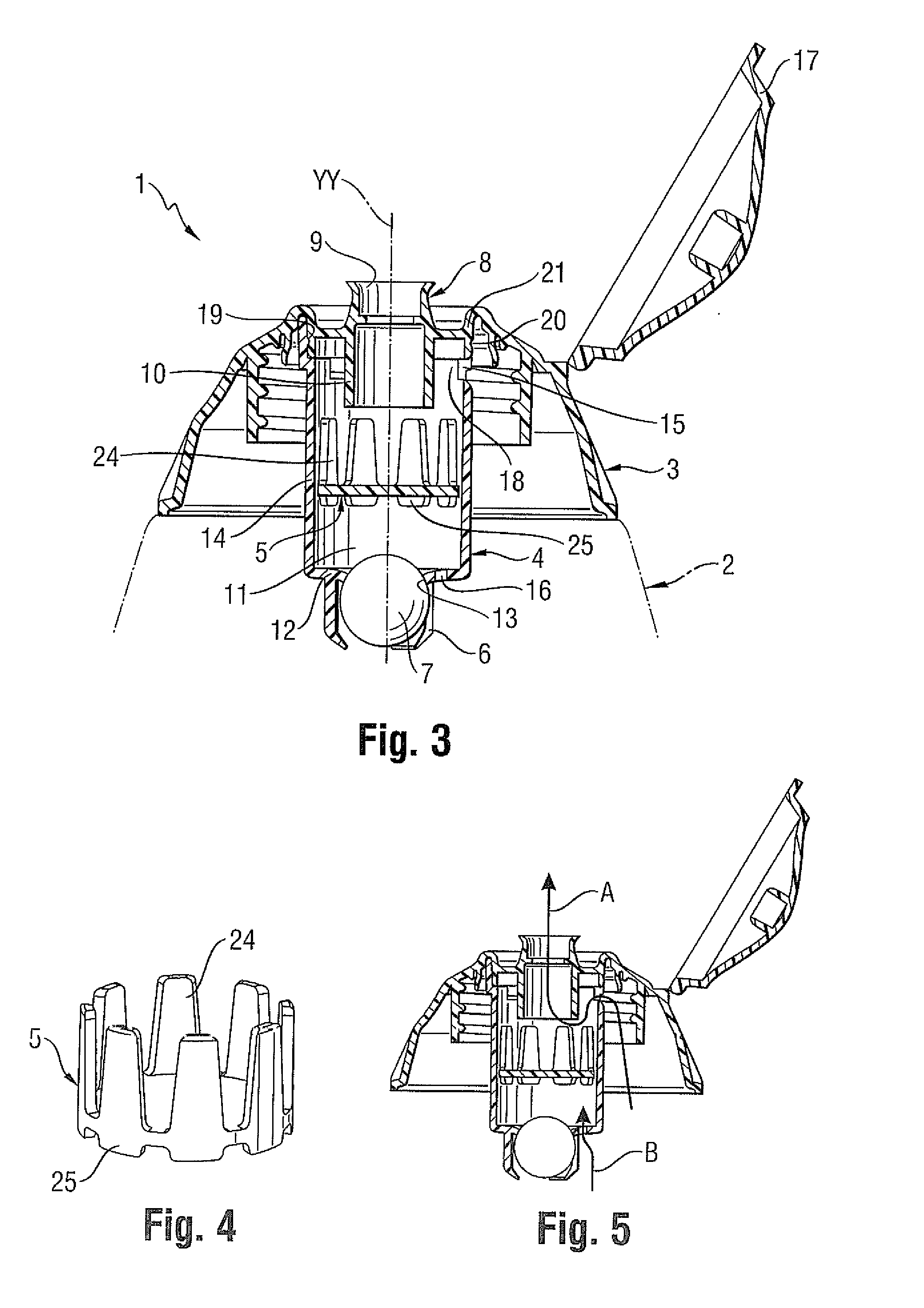 Liquid dosing apparatus