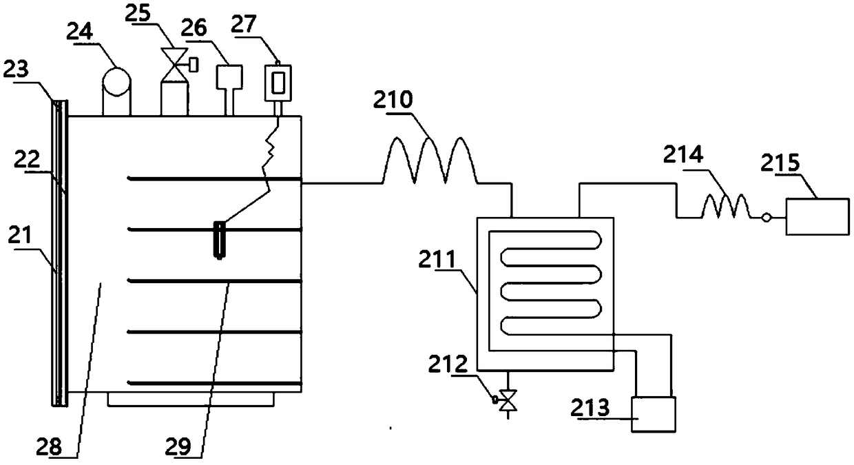 Fluidized quick-freezing production line and process of green leafy vegetables