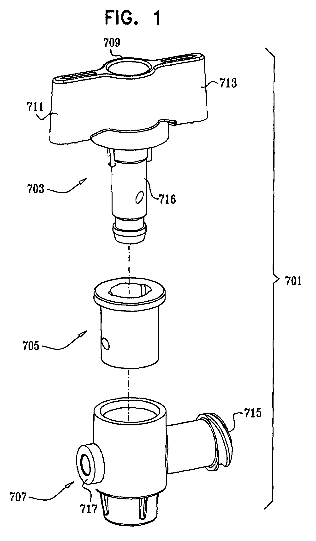 Anesthesia manifold and induction valve