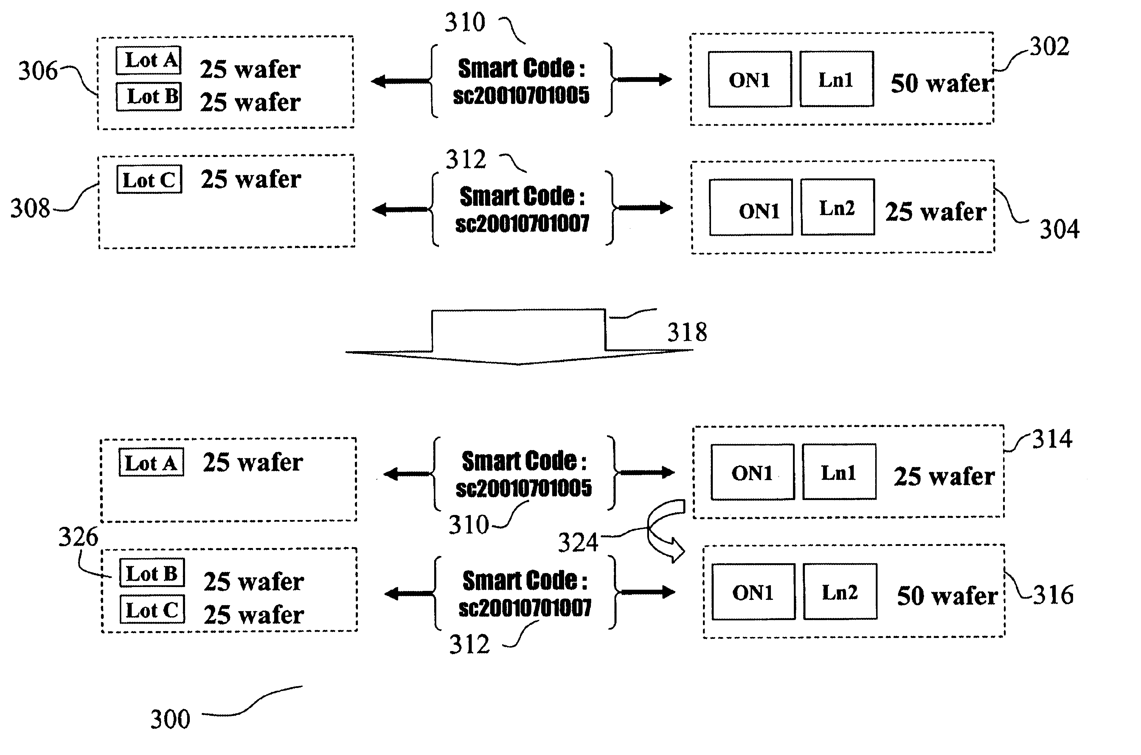 Method and system for efficiently coordinating orders with product materials progressing through a manufacturing flow