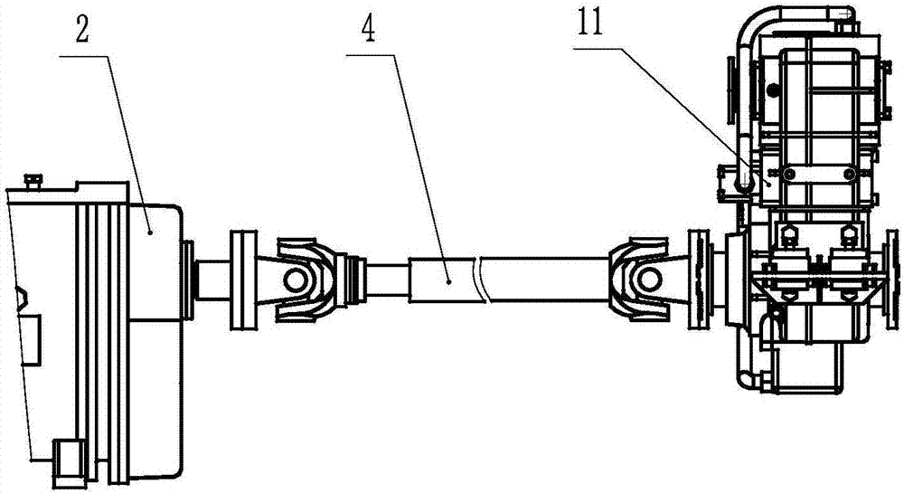 Novel foam fire truck and foam supplying and conveying device