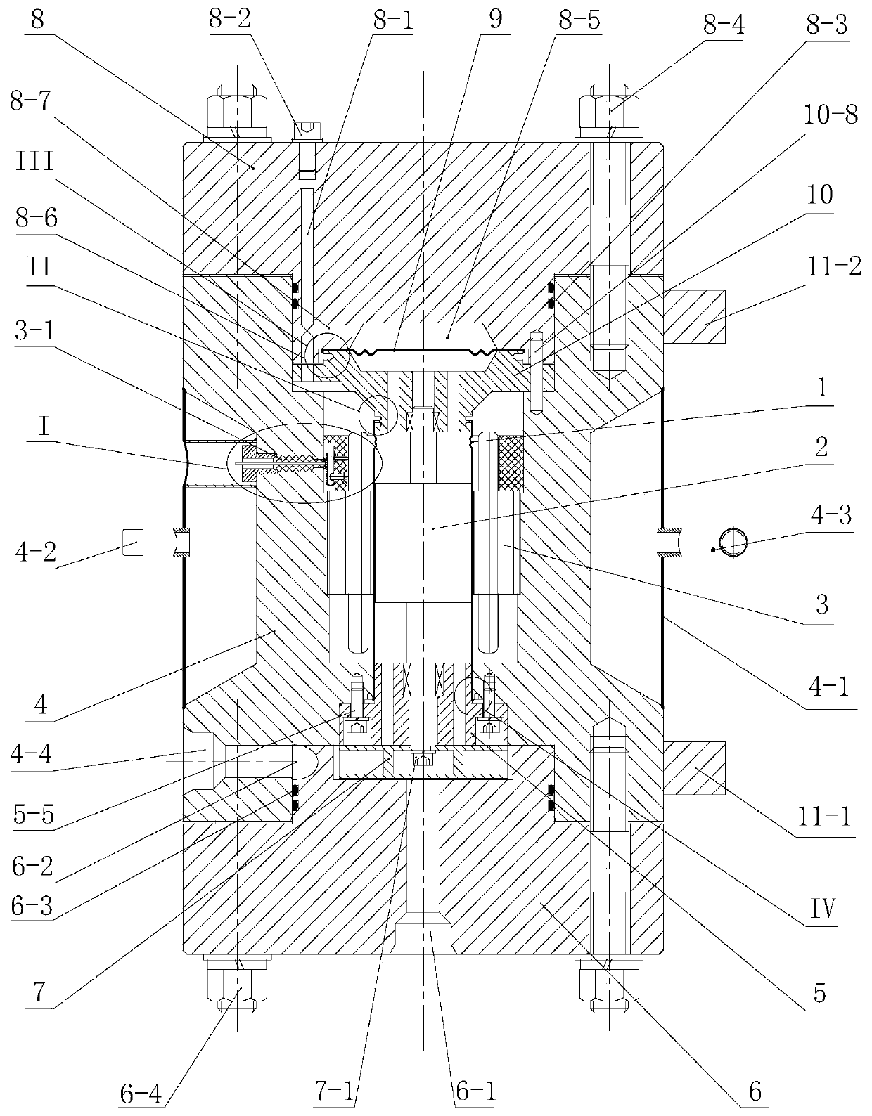 High-pressure and superhigh pressure canned-motor pump