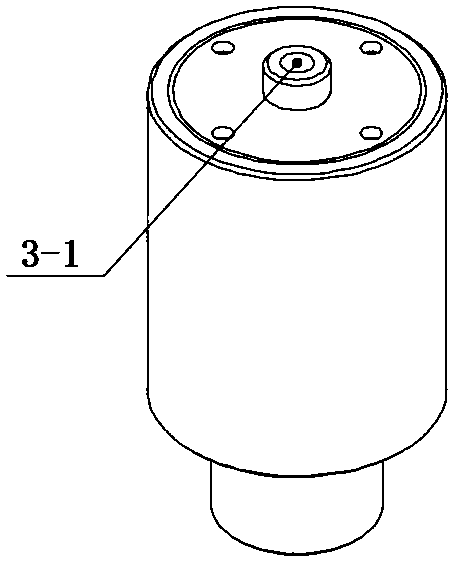 A simulated test engine in a high-speed rotary table