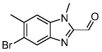 Preparation method of bromo-substituted benzimidazole derivative