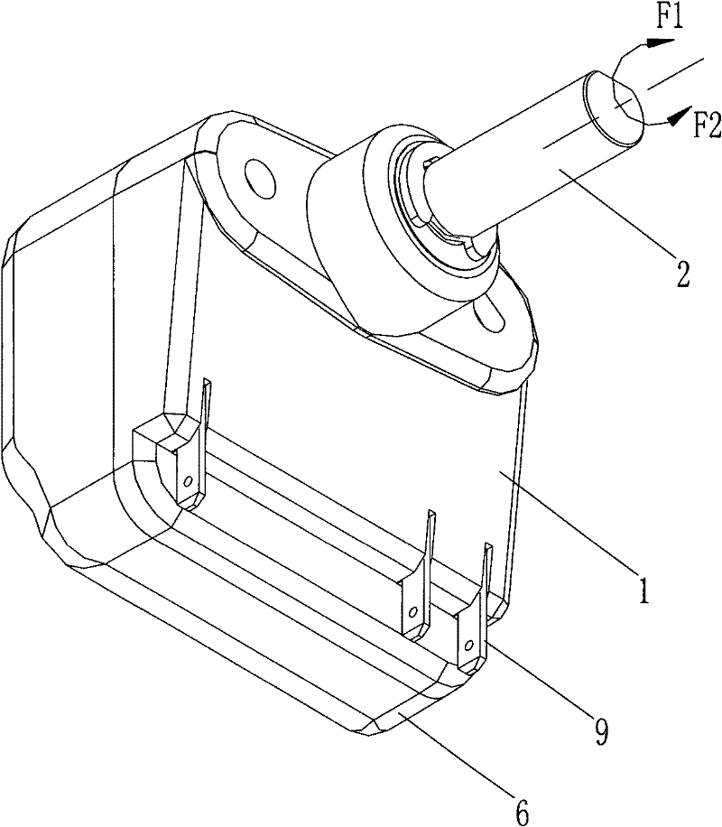 Electric speed governor for electronic handicapped scooter