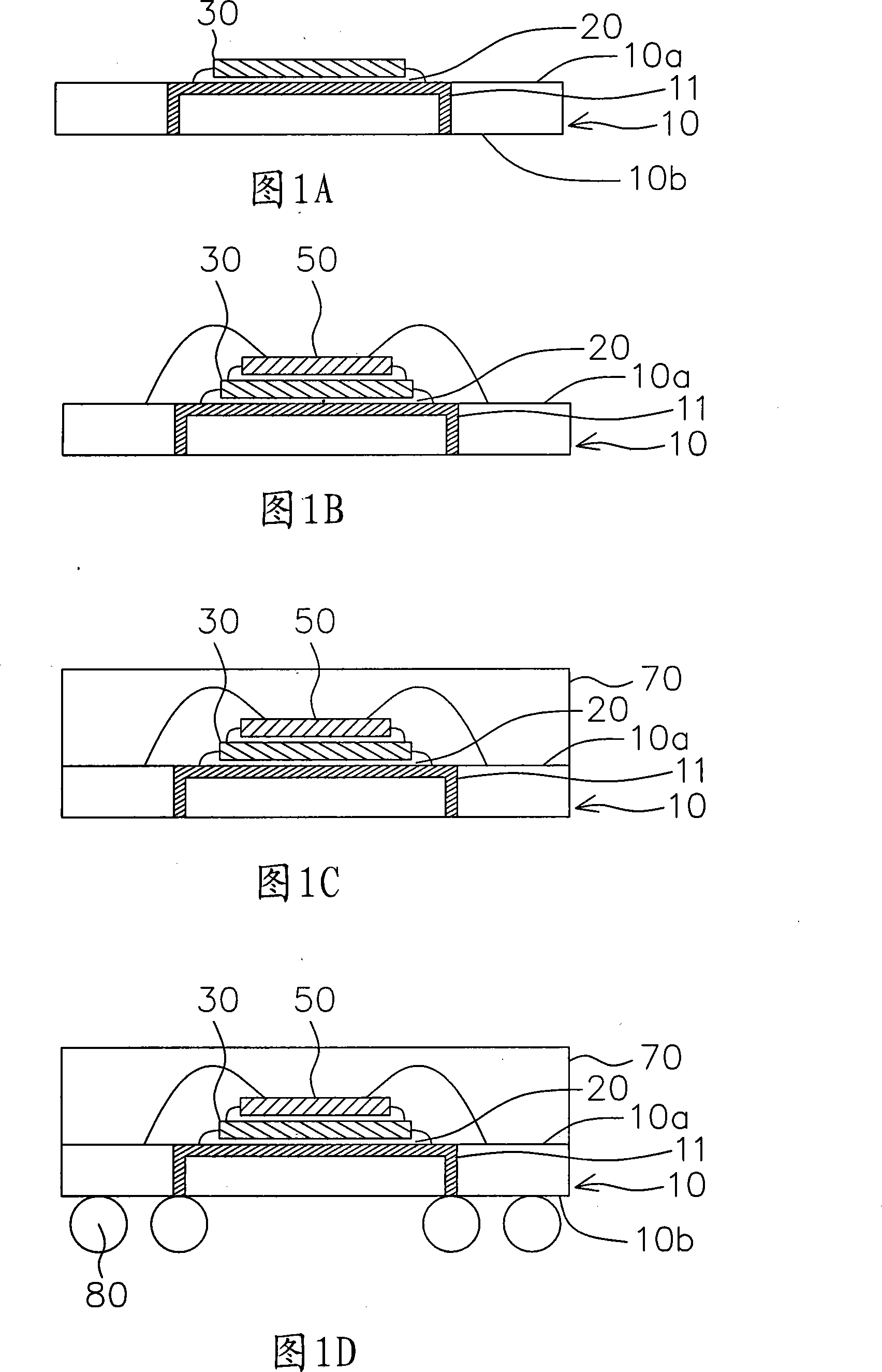 Packaging structure and method for manufacturing the packaging structure