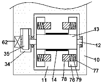 Straw brick raw material preparation device