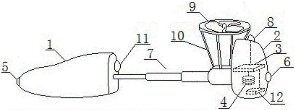 Intelligent detection type automatic dehumidification electric shoe tree device