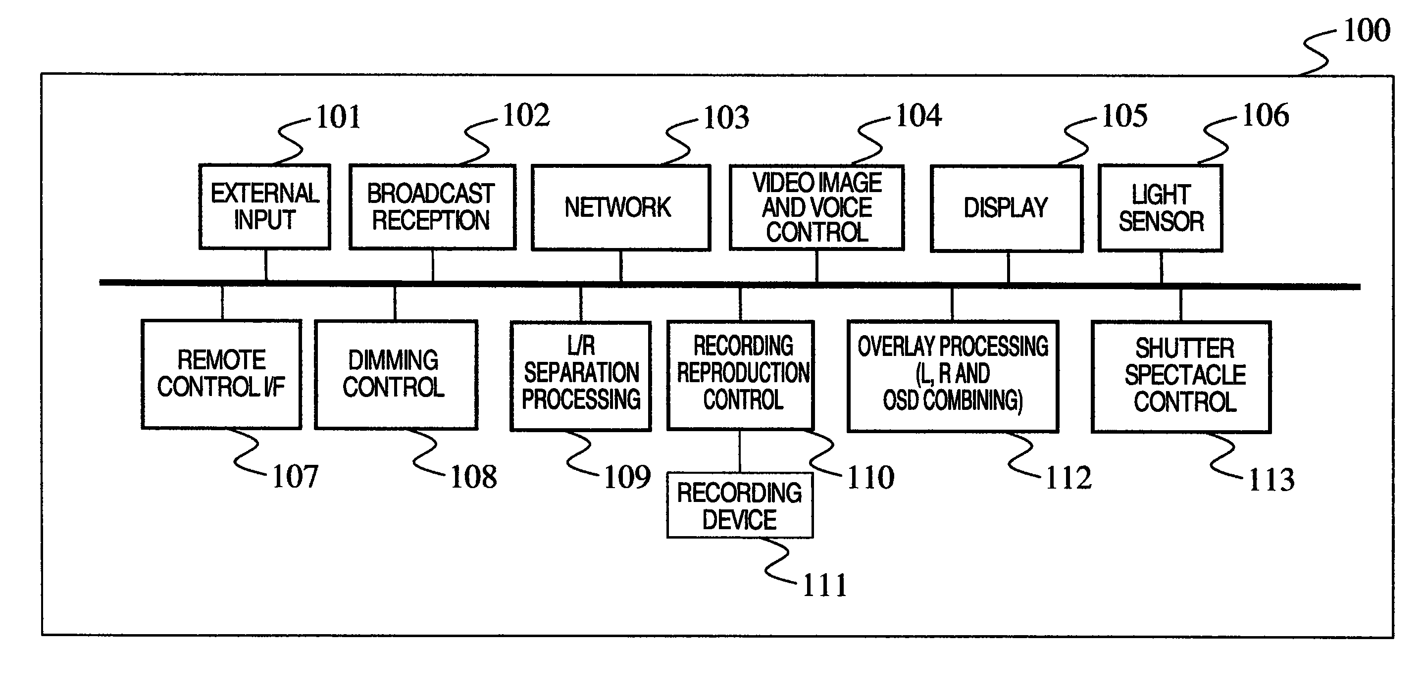 Display device and audiovisual device