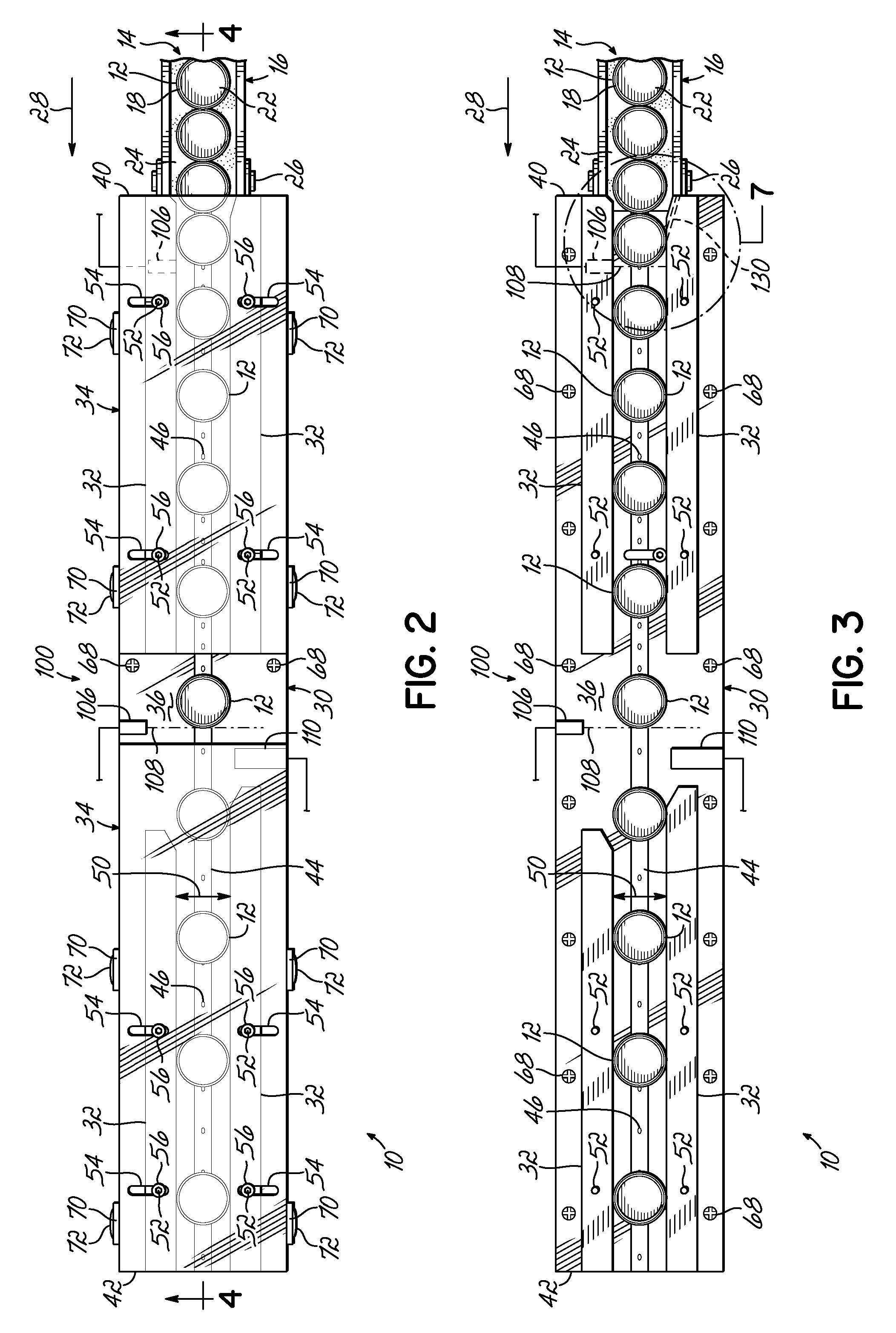 Air separator conveyor and vision system