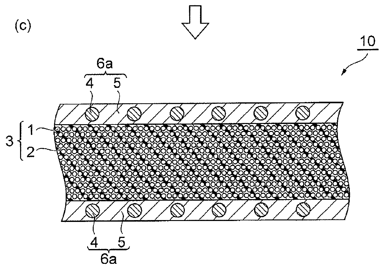 Prepreg, fiber-reinforced composite material, and resin composition containing particles