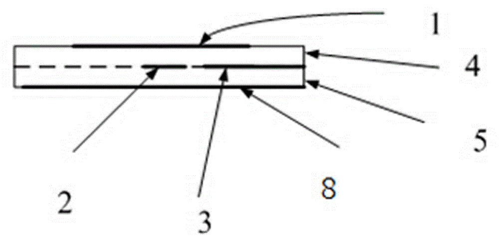 Miniature dual polarized antenna suitable for WLAN, and manufacturing method thereof