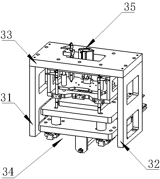 A flatness detection device