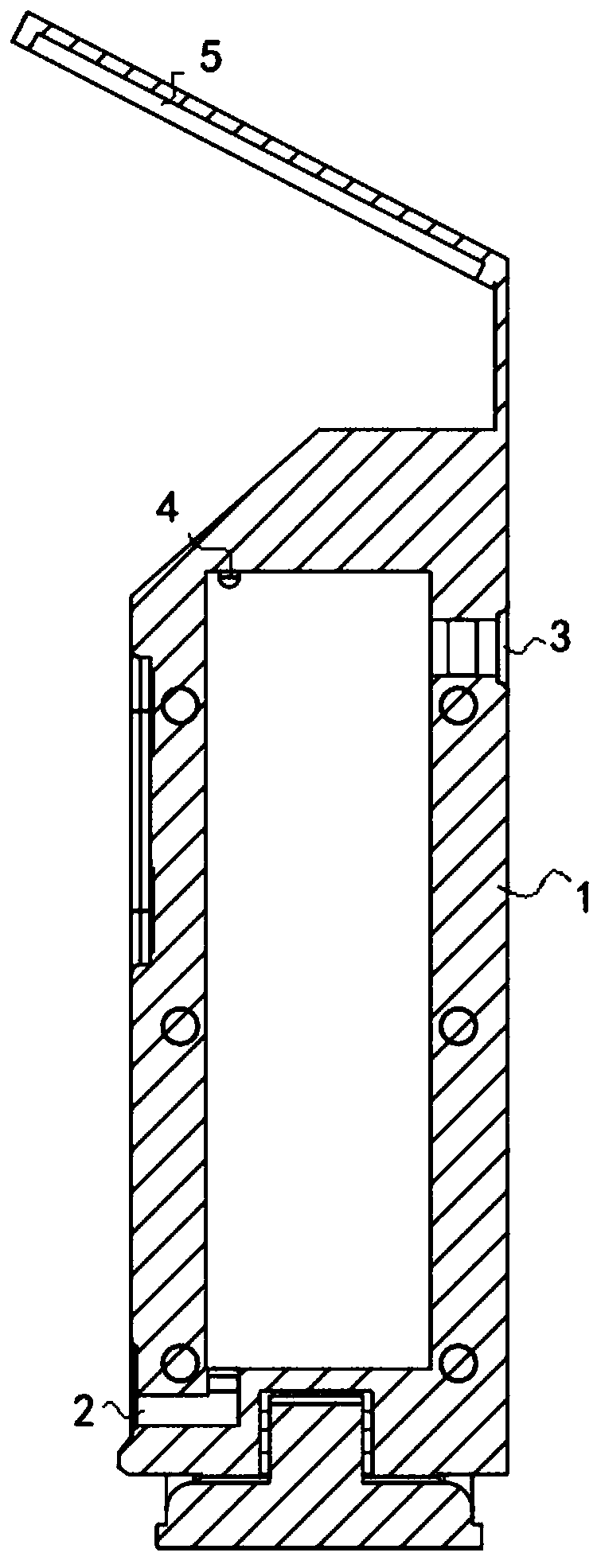 Charging pile based on anti-collision assembly and rain prevention and heat dissipation